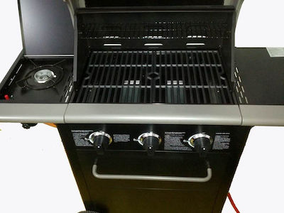 Vanward Majesty-S Gasgrill mit 3 Brenner Brennern und Seitenbrenner 3101S
