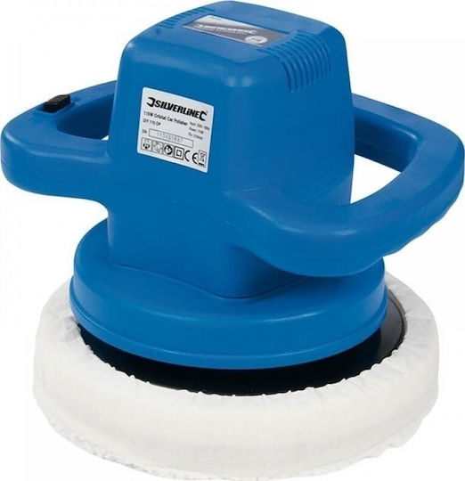Silverline DIY 110W Eccentric Buffer Polisher 110W with 3100rpm Speed and Variable Speed Control