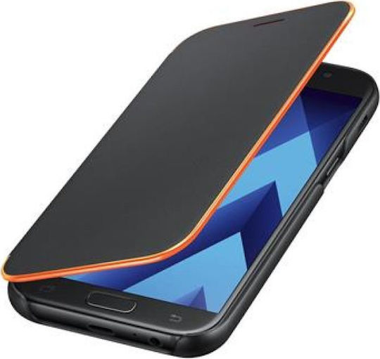 Samsung Book Δερματίνης Μαύρο (Galaxy A3 2017)