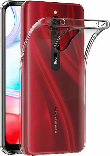 Back Cover Σιλικόνης 1mm Διάφανο (Redmi 8A)