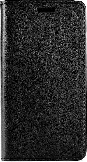 Book Δερματίνης Μαύρο (Redmi Note 8 Pro)