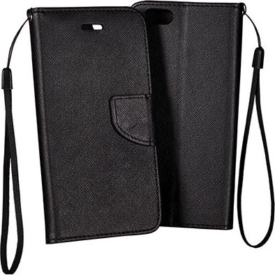 Wallet Synthetic Leather Black (Galaxy J5 2016)