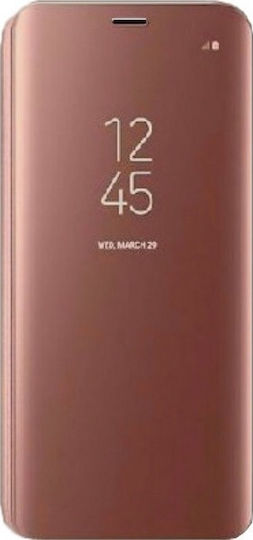 Book Πλαστικό Ροζ Χρυσό (Galaxy A7 2018)