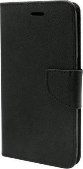 Wallet Synthetic Leather Black (Galaxy J5 2016)