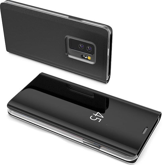 Hurtel Clear View Book Πλαστικό Μαύρο (Galaxy S10)