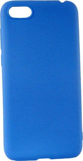 Senso Soft Touch Back Cover Σιλικόνης Μπλε (Huawei Y5 2018 / Honor 7S)