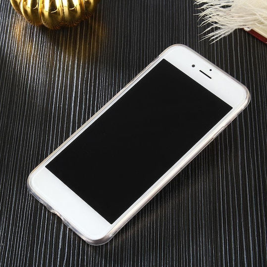 Hurtel Umschlag Rückseite Silikon 0.5mm Transparent (iPhone 6/6s Plus)
