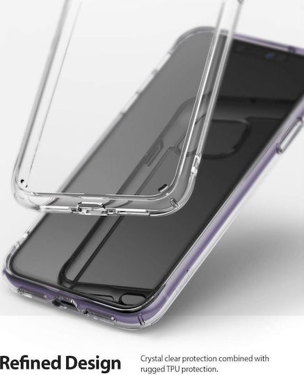 Ringke Back Cover Σιλικόνης 2mm Διάφανο (iPhone 11)