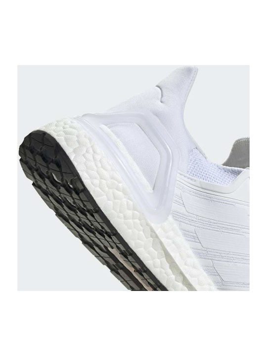 Ultraboost 20 Women's Running Sport Shoes Cloud White / Core Black