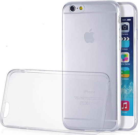 Hurtel Back Cover Σιλικόνης 0.5mm Διάφανο (iPhone 5/5s/SE)