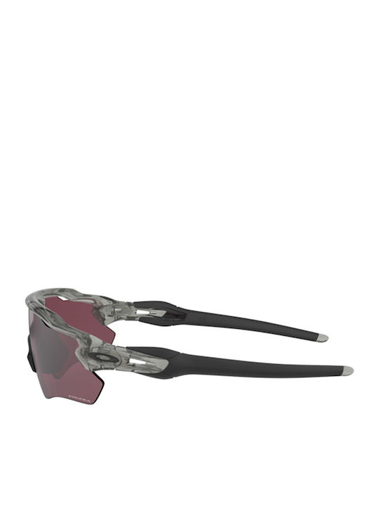 Oakley Radar Ev Path Herren Sonnenbrille mit Gray Kunststoff Gestell und Rot Linse OO9208-82