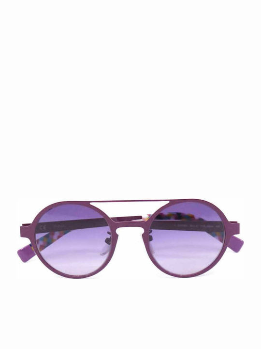 Furla Women's Sunglasses with Purple Metal Frame 4345 08M4