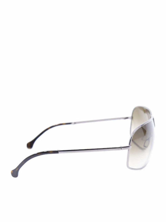 Zegna Unisex Sonnenbrille mit Silber Metall Gestell