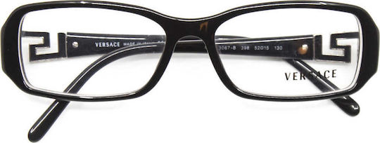 Versace Rame Ochelari Pentru Femei Acetat Negru VE3067B 398