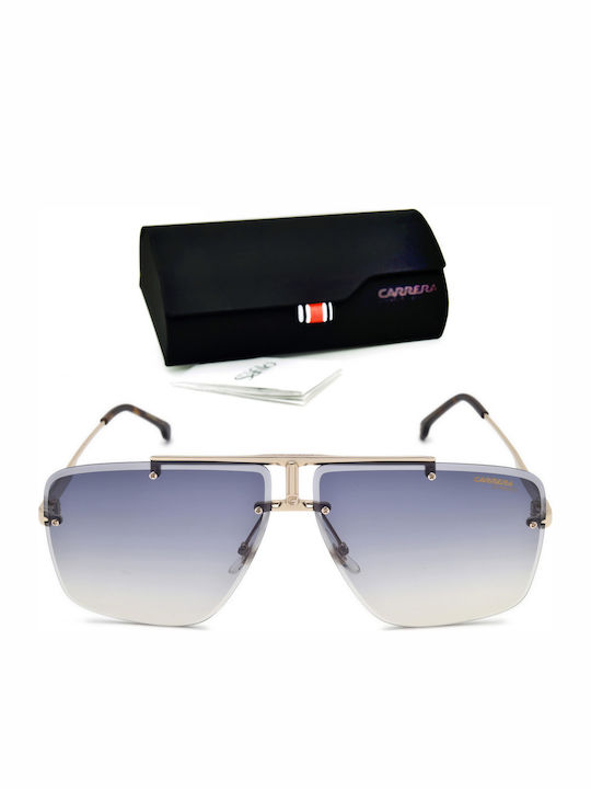 Carrera Men's Sunglasses with Grey Metallic Frame and Grey Lens 1016S 001/08