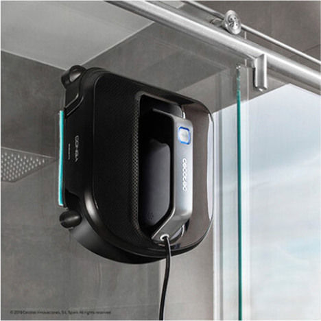Cecotec Conga Windroid 970 Fenstersauger Roboter Batterie 24V Schwarz
