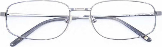 Loewe Männlich Metallisch Brillenrahmen Silber VLW201 SA5