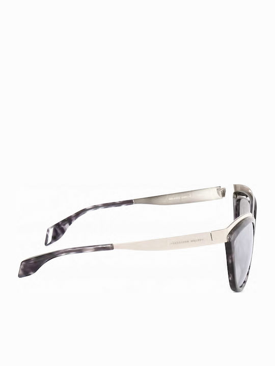 Alexander McQueen Damen Sonnenbrille mit Mehrfarbig Gestell