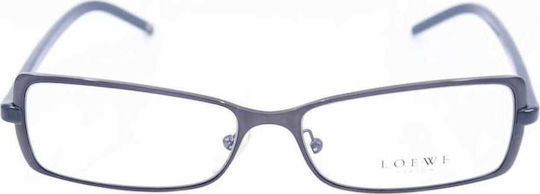 Loewe Weiblich Metallisch Brillenrahmen Marineblau VLW149K33