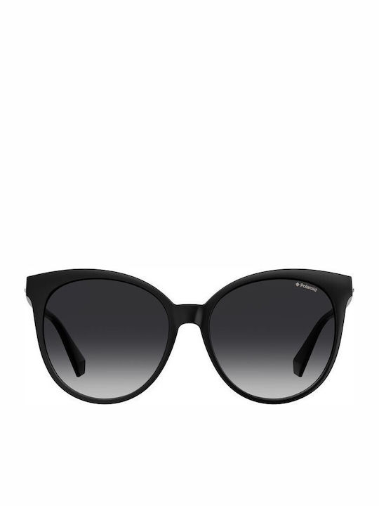 Polaroid Sunglasses Μαύρα with Acetate Frame & Black Lens Polaroid Sunglasses Μαύρα with Acetate Frame & Black Lens