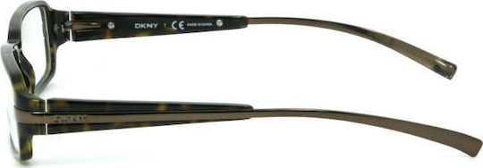 DKNY Plastic Eyeglass Frame Brown Tortoise 4577 3016