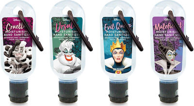 Mad Beauty Disney Villains Clip & Clean Antiseptic Hand Gel 30ml Coconut