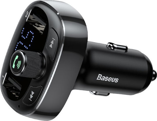 Baseus FM предавател за кола с USB / Bluetooth / MicroSD