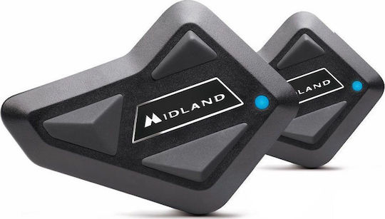 Midland BT Mini Μονή Ενδοεπικοινωνία για Κράνος Μηχανής με Bluetooth