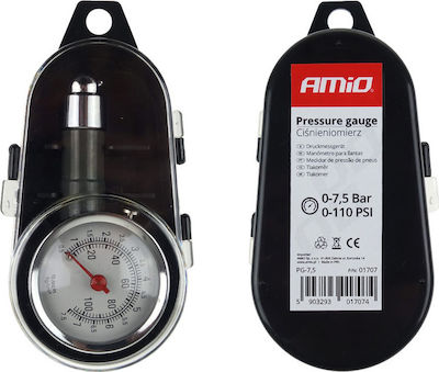 AMiO Αναλογικός Μετρητής Πίεσης Ελαστικών 0,5-7,5 bar