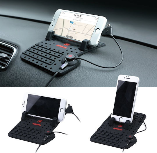 Remax Enjoy Charging Holder Βάση Κινητού Αυτοκινήτου με Μαγνήτη Μαύρη