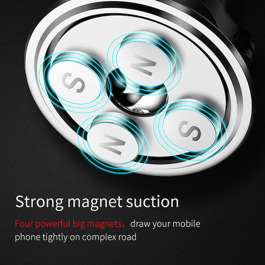 Baseus Suport Auto pentru Telefon cu magnet Gri