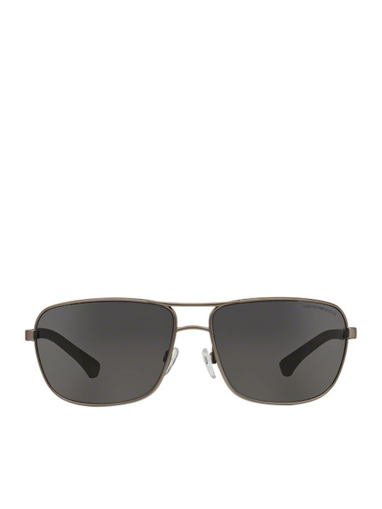 Emporio Armani Men's Sunglasses with Black Frame and Black Lens EA2033 313087