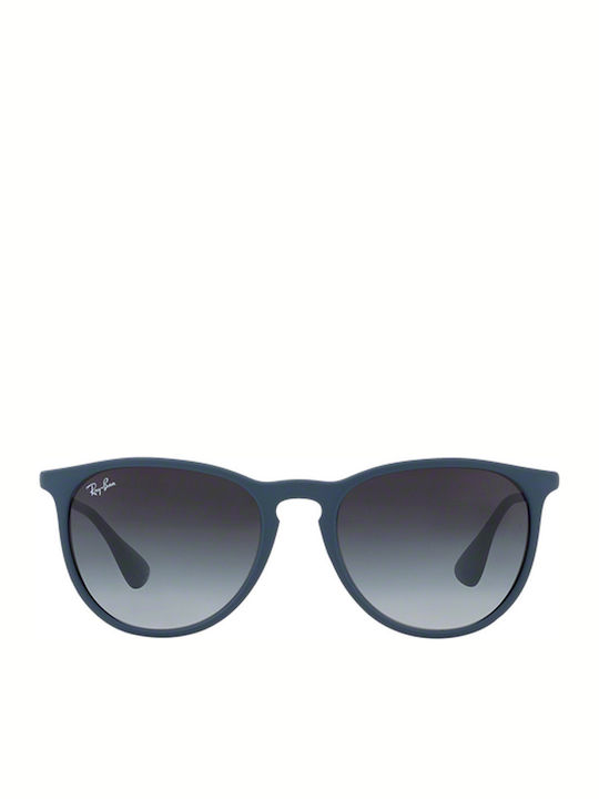 Ray Ban Erika Дамски Слънчеви Очила с Черна Рамка и Черни Преливащи Стъкла RB4171 6002/8G