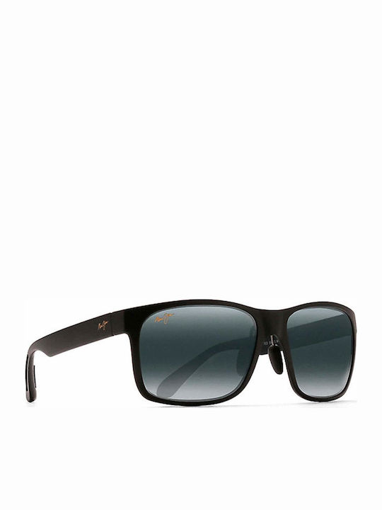 Maui Jim Ανδρικά Γυαλιά Ηλίου με Μαύρο Κοκκάλινο Σκελετό και Polarized Φακό 432-2M