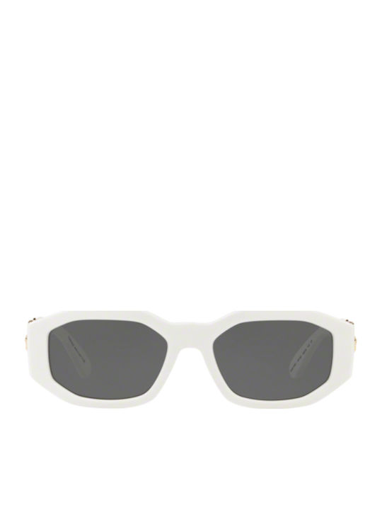 Versace Γυαλιά Ηλίου με Λευκό Κοκκάλινο Σκελετό και Μαύρο Φακό VE4361 401/87