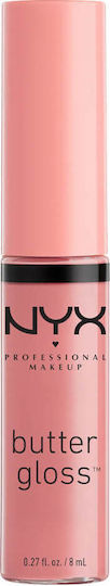 NYX Professional Makeup Butter Gloss Лип Глос Крем брюле 8мл