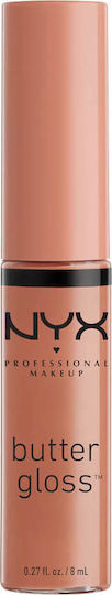 NYX Professional Makeup Butter Gloss Лип Глос Madeleine 8мл