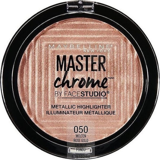 Maybelline Master Chrome Metallic Highlighter 050 Molten Rose Gold 9gr 7ml