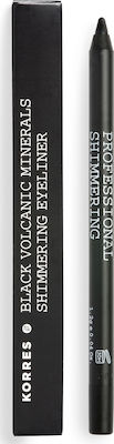 Korres Volcanic Minerals Professional Shimmering Eyeliner 01 Black