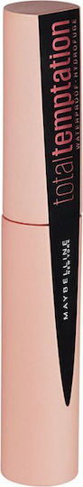 Maybelline Total Temptaption Washable Mascara for Length & volume Blackest Black 8.6ml