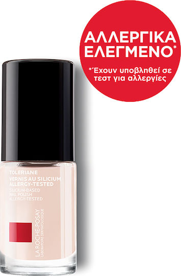 La Roche Posay Toleriane Silicium Glossy Дълготраен Лак За Нокти 03 Бежов 6ml