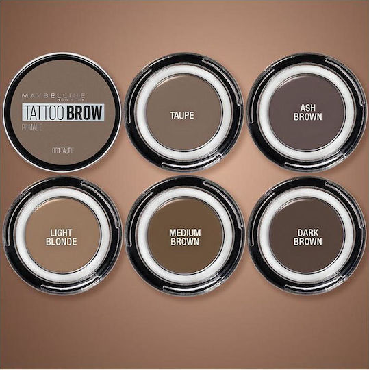 Maybelline Tattoo Brow Wasserdichte Pomade für Augenbrauen 00 Light Blond