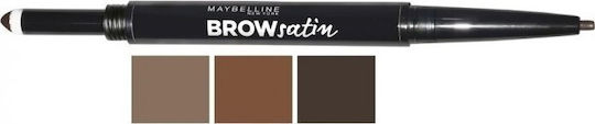 Maybelline Satin Pencil for Eyebrows 04 Dark Brown Duo