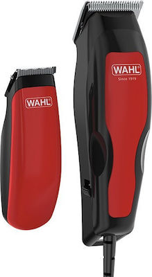 Wahl Professional Home Pro 100 Combo Σετ Κουρευτικής Μηχανής Ρεύματος Κόκκινο 1395-0466