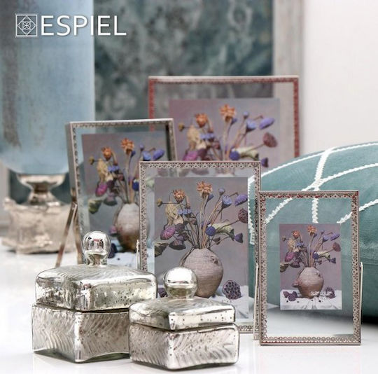 Espiel Espiel Metallischer Bilderrahmen mit Silbernem Rahmen
