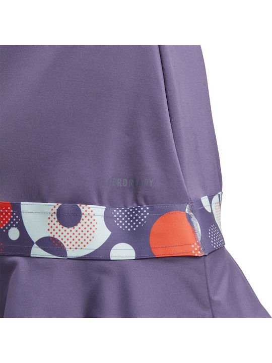 Tennis Rochie pentru Copii Fără mâneci Set cu Accesorii Violet