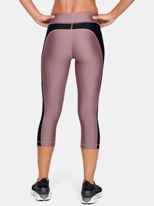HeatGear Capri Обучение Дамско Дълго Колан Стягане Червено