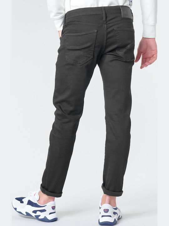 3301 Men's Jeans Pants with Slim Tapered Fit Black