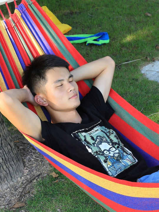 Campus Single Hammock Multicolour 200x80cm