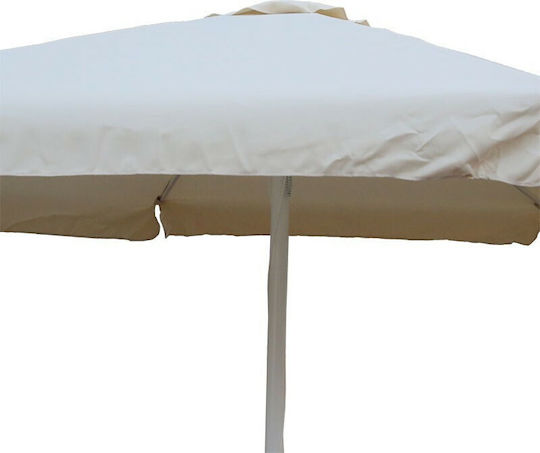 Umbrelă Profesională Rotundă Din Aluminiu Ecru Φ3m